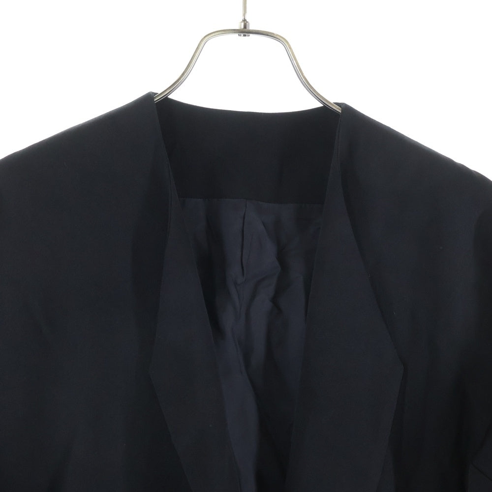 B Yohji Yamamoto(ビー ヨウジヤマモト) 16AW 1スナップボタン ダブルポケット テーラードジャケット ブラック NR-C53-107