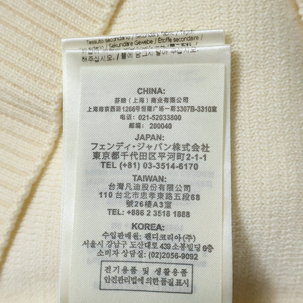 FENDI(フェンディ) 20SS ズッカ柄メッシュポケット クルーネック
