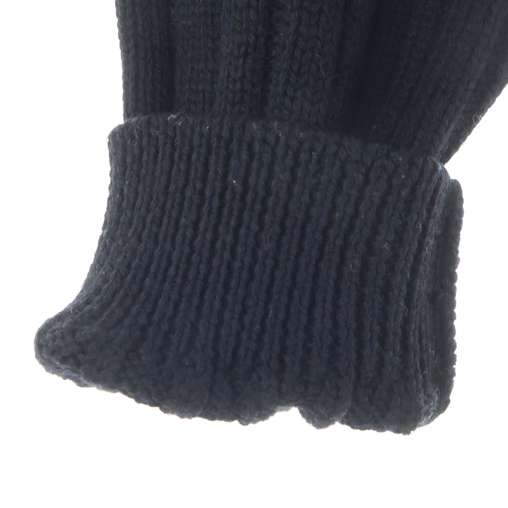 FENDI(フェンディ) 21AW フロントロゴエンブロイダリー クルーネックニットセーター ブラック FZY451 AH33
