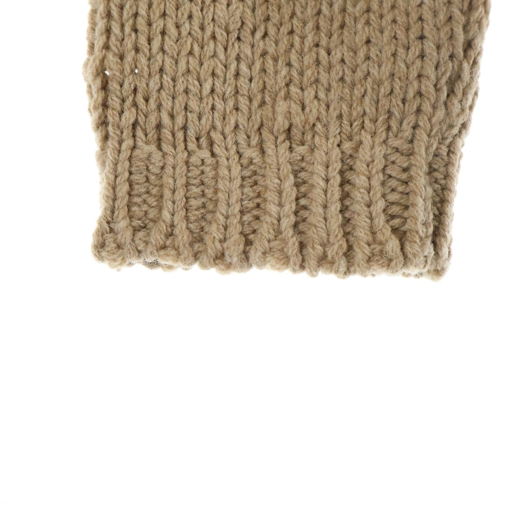 GUCCI(グッチ) INTARSIA KNIT LOGO WOOL JUMPER インタルシア ロゴ ウールニットスウェット セーター ブラウン 761539 XKDK4
