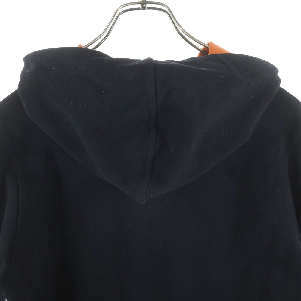 Dior HOMME(ディオールオム) HARDIOR ハーディオール フロントプリント プルオーバーフーディー パーカー スウェット ブラック/オレンジ 733J632I1008