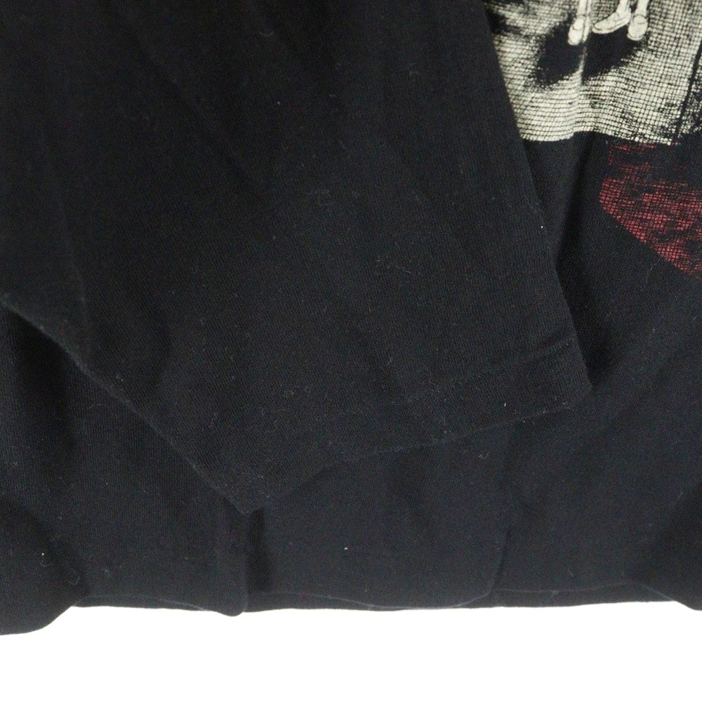 s'yte(サイト) ×楳図かずお わたしは慎吾 ロングスリーブTシャツ ブラック UY-T52-006