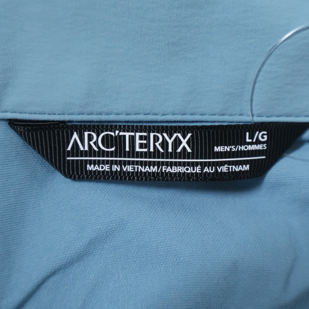 ARC'TERYX(アークテリクス) GAMMA LIGHTWEIGHT JACKET ガンマ ライトウェイト ジップアップジャケット ブルー X000006462