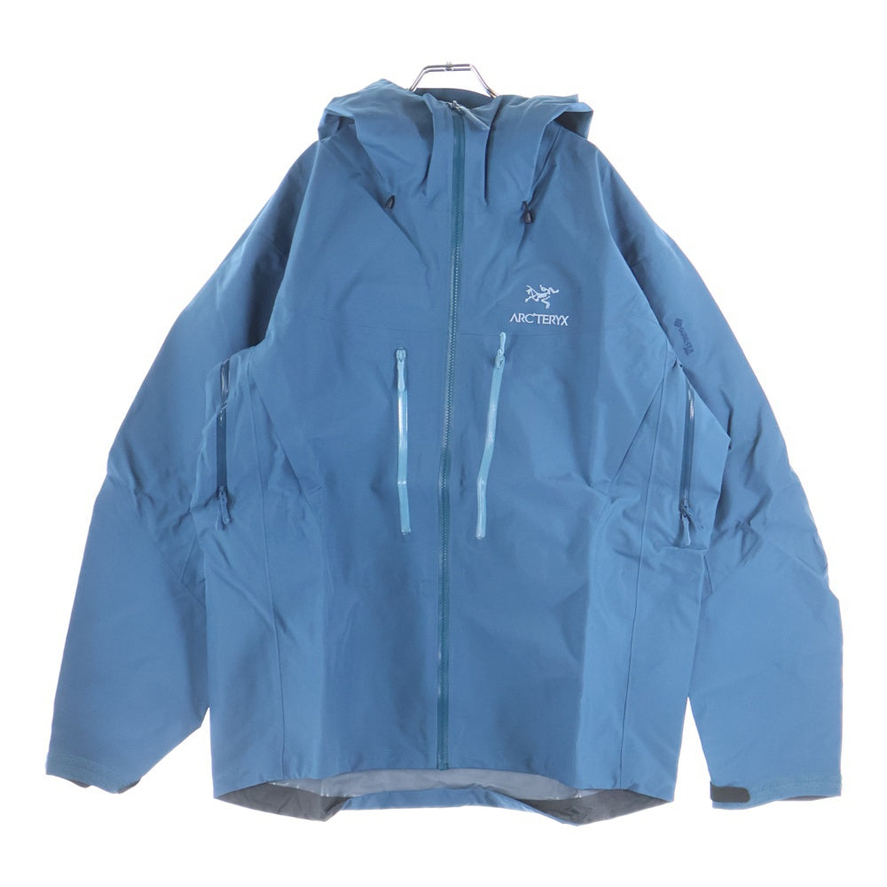 ARC'TERYX(アークテリクス) ALPHA SV JACKET GORE-TEX アルファエスブイ ゴアテックス フーデッドマウンテンジャケット ブルー X000004714