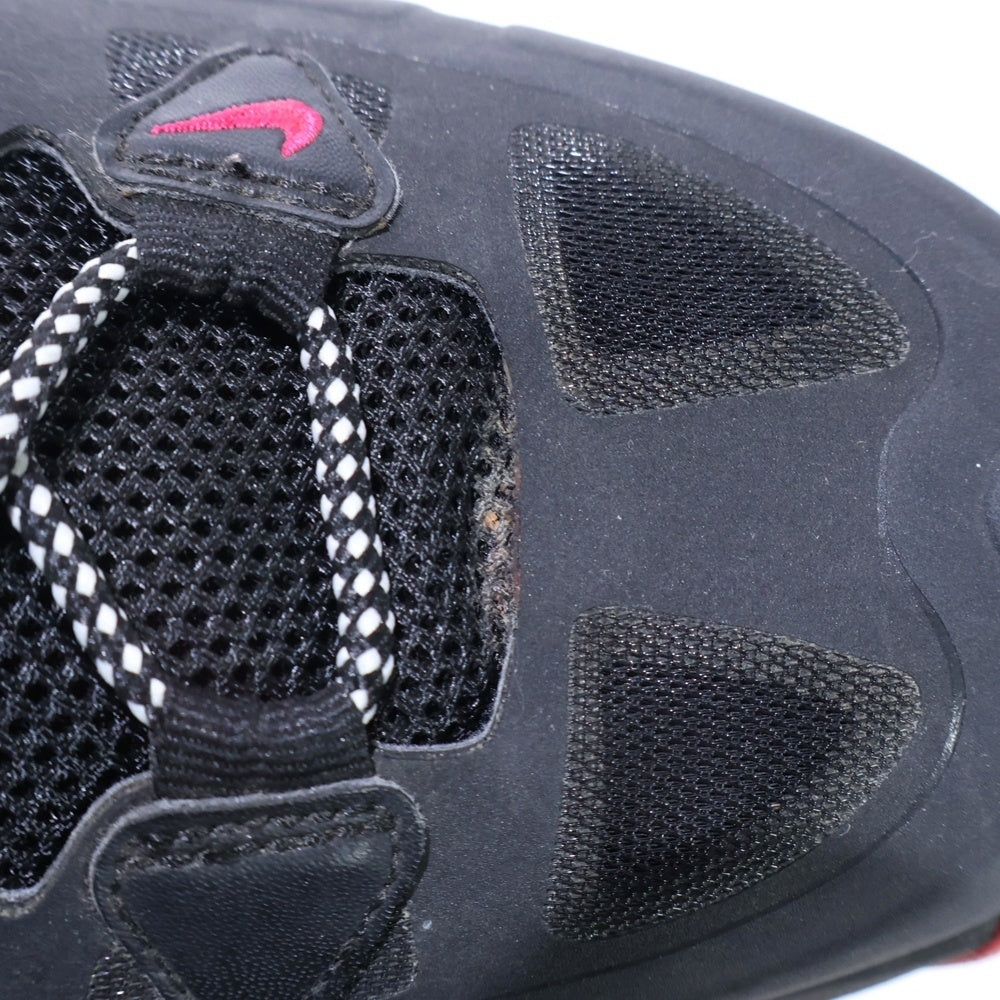NIKE(ナイキ) 【観賞用 2012年製】AIR MAX UPTEMPO FUSE 360 エアマックスアップテンポ フューズ ミッドカットスニーカー ブラック/ピンク US9.5/27.5cm 555103-005