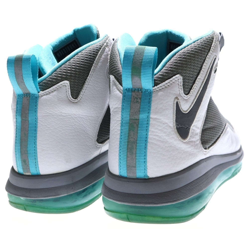 NIKE(ナイキ) 【観賞用 2011年製】AIR MAX DARWIN 360 TURQUOISE BLUE エアマックスダーウィン ターコイズブルー ミッドカットスニーカー グレー/ブルー US9/27cm 511492-113