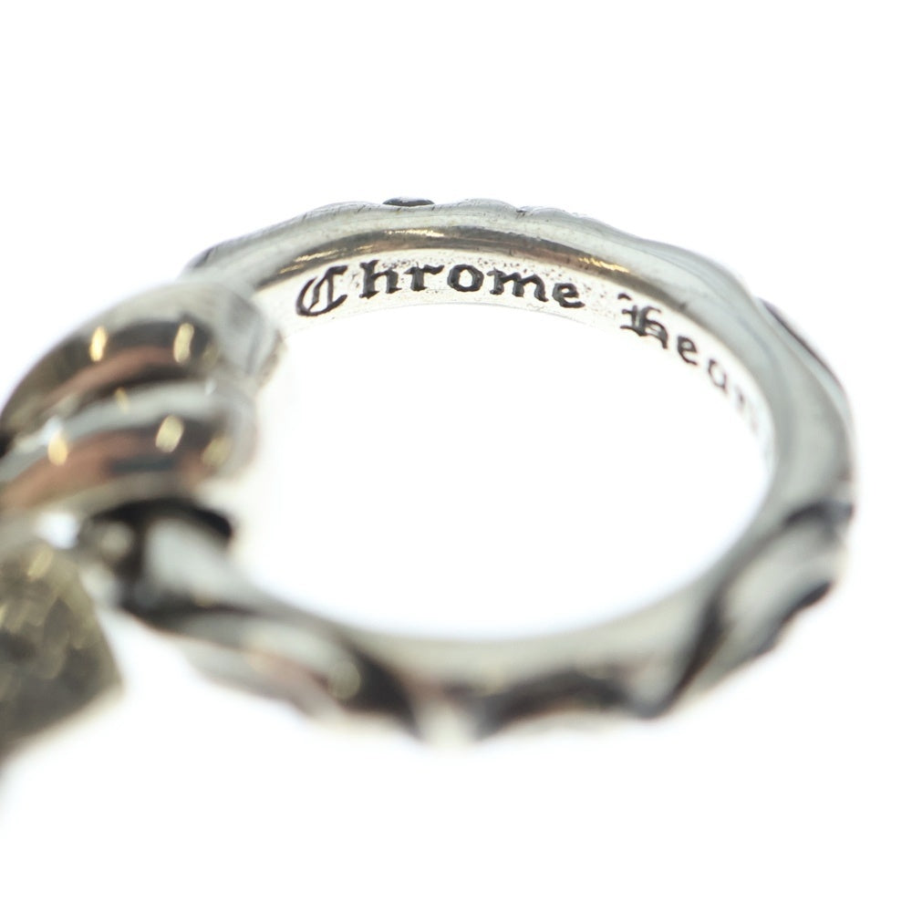 CHROME HEARTS(クロムハーツ) EYWR LOOP DICE DBL アイウェア ループ ダイス ダブル シルバー ネックレス シルバー