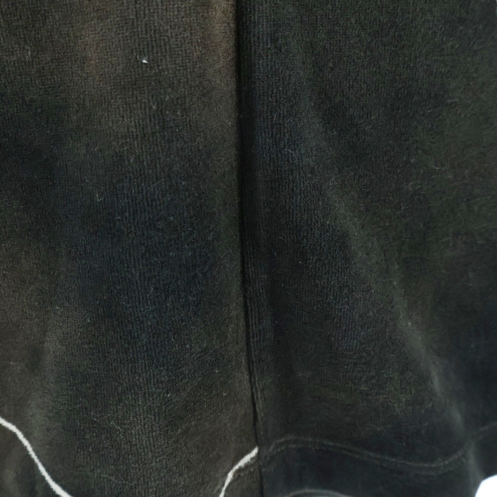 Mame Kurogouchi(マメ クロゴウチ) 24AW Kintsugi Velour Jersey High Neck Top キンツギ ベロアジャージー ハイネックトップ レディース ブラウン MM24FW-JS072