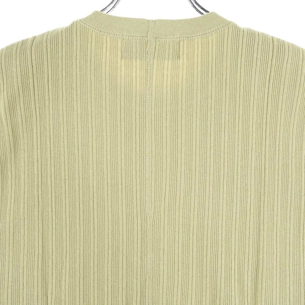 UNUSED(アンユーズド) Sleeveless Tee コットン スリーブレス Tシャツ カットソー イエロー US2413-C002S1