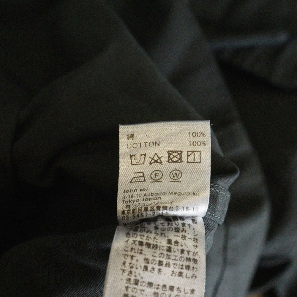 SOE READY TO WEAR(ソーイレディトゥウェア) SOE READY TO WEAR ソーイレディートゥウェアー ミリタリーサンプリング マルチポケット シャツジャケット グレー 1231-41-001
