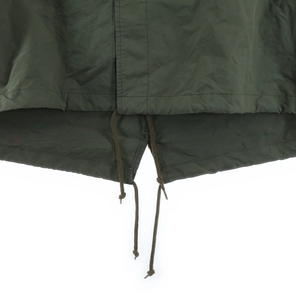 Porter Classic(ポータークラシック) WEATHER MILITARY COAT ウェザー フーデッド ミリタリーコート ジャケット カーキ