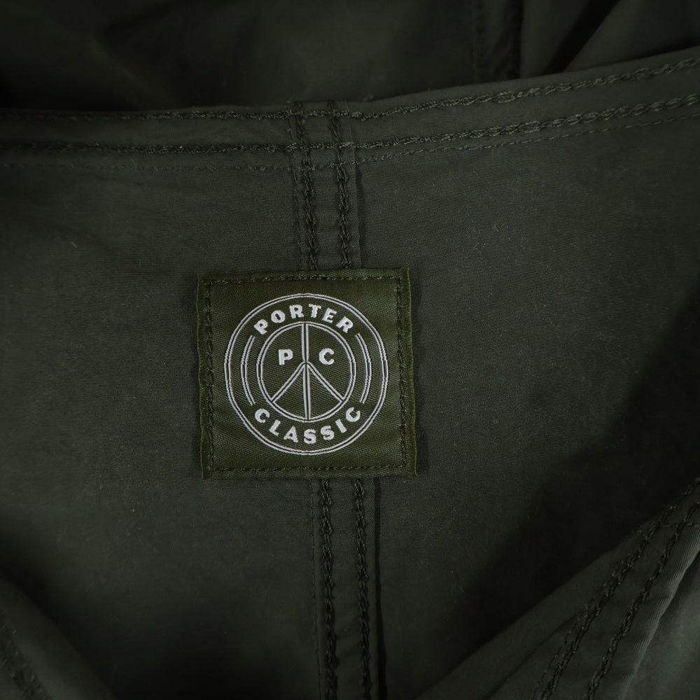 Porter Classic(ポータークラシック) WEATHER MILITARY COAT ウェザー フーデッド ミリタリーコート ジャケット カーキ