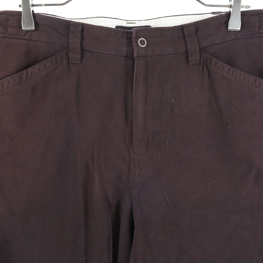 UNDERCOVER(アンダーカバー) 23SS コットン テーパードチャイナパンツ ブラウン UC1C4504-1