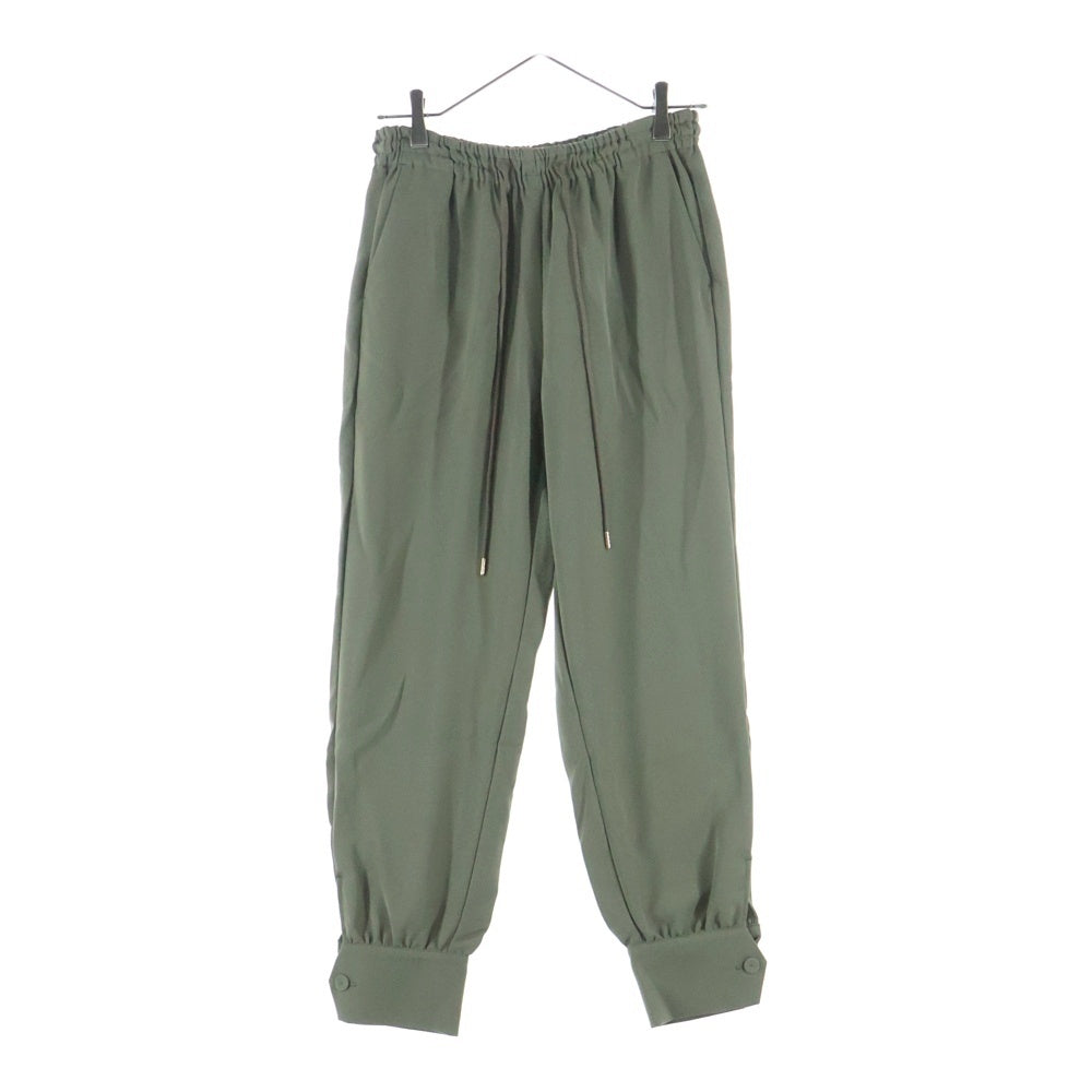 Munich(ミューニック) MUNICH ミューニック ストレッチダイアゴナル カフヘムパンツ レディース カーキ MN212P55