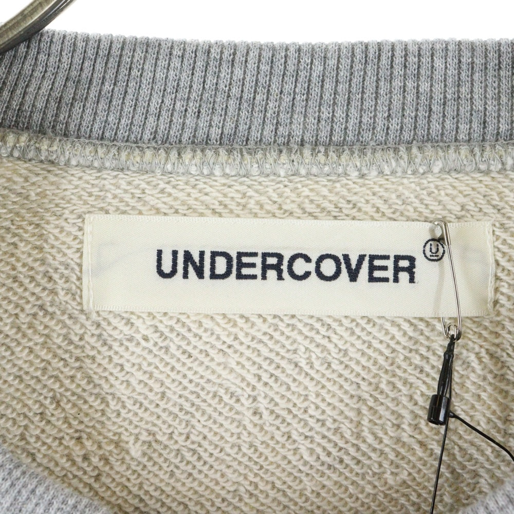 UNDERCOVER(アンダーカバー) 24AW コットン ボア ボタンフライ スウェットカーディガン ニット セーター アイボリー UP2D1205