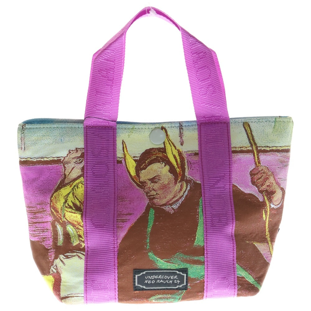 UNDERCOVER(アンダーカバー) GRAPHIC PRINT TOTE BAG 総柄 グラフィックプリントトートバッグ パープル UC1D1B03 レディース