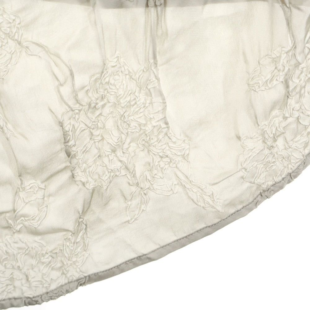 NO BRAND(ノーブランド) IO COMME IO イオコムイオ フリルワンピース レディース ライトグレー 13214131