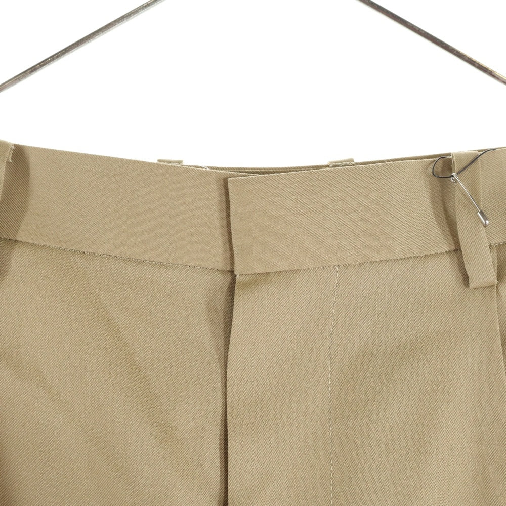 UNDERCOVER(アンダーカバー) Cotton gabber shorts コットンギャバ スカートドッキング ショーツ ハーフパンツ レディース ベージュ UP1E1511