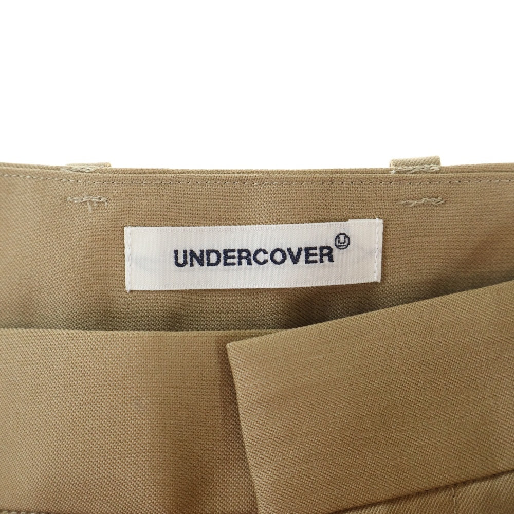 UNDERCOVER(アンダーカバー) Cotton gabber shorts コットンギャバ スカートドッキング ショーツ ハーフパンツ レディース ベージュ UP1E1511