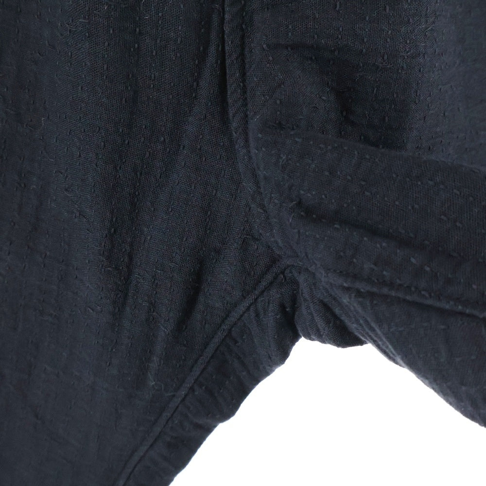 Porter Classic(ポータークラシック) コットンツイル テーパードパンツ ブラック