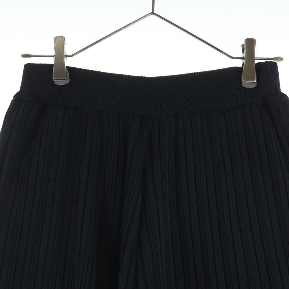 YOKE(ヨーク) 22SS PLEATED KNIT LOUNGE PANTS プリーツドニット ラウンジパンツ ブラック YK22SS0359S