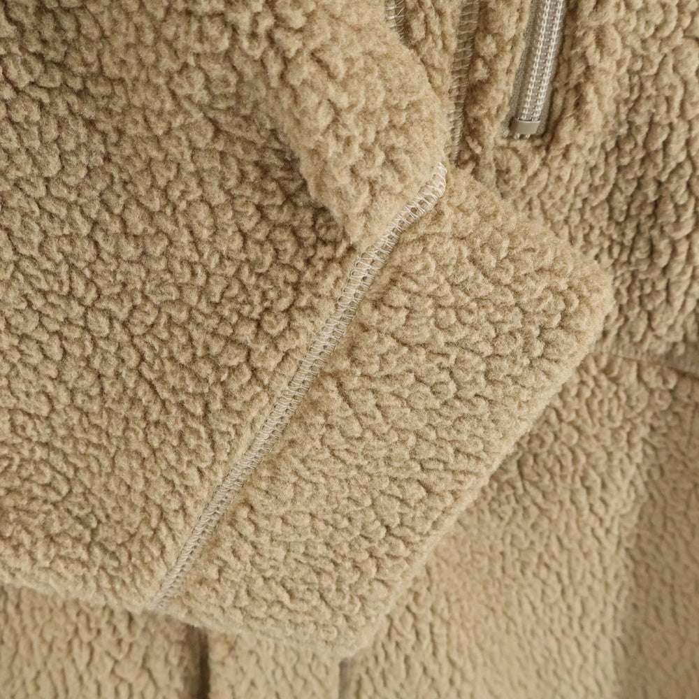 Porter Classic(ポータークラシック) POLARTEC FLEECE ZIP UP JACKET ポーラーテック フリースジップアップジャケット ブラウン