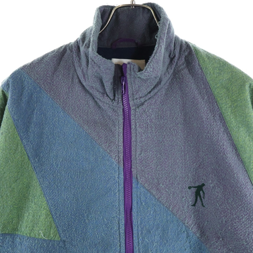 doublet(ダブレット) 24AW SILK NEEDLE TRACK JACKET シルクニードル トラックジャケット マルチカラー 24AW31BL202