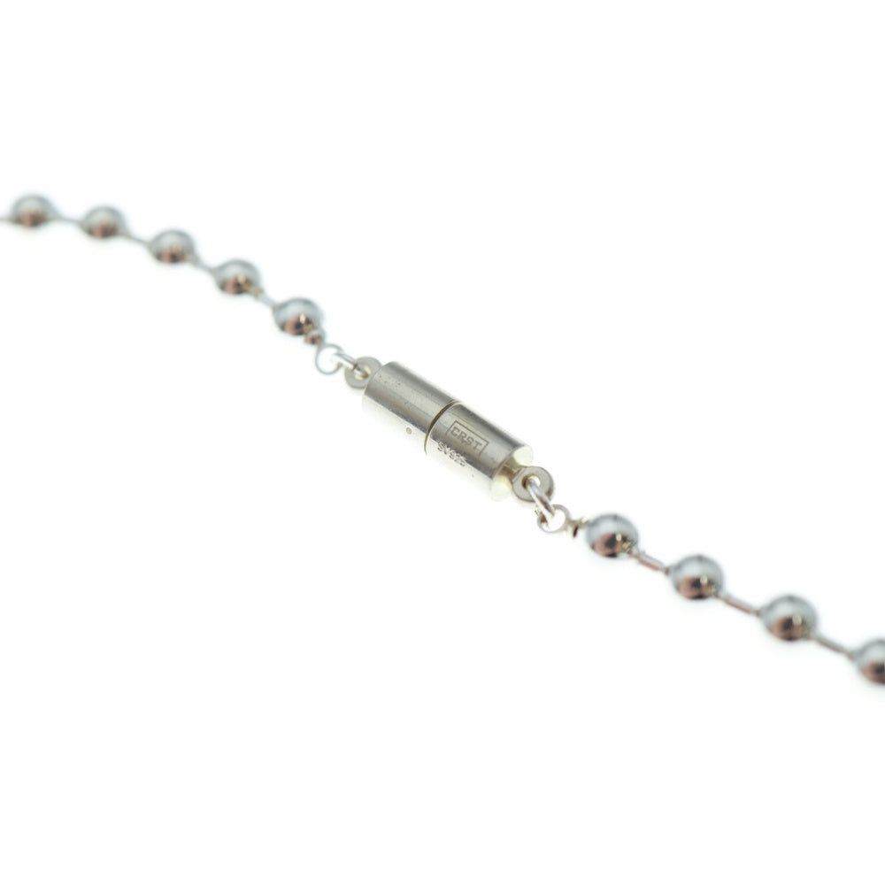 DIGAWEL(ディガウェル) ×J.PRESS CRST 5mm Ball Chain Necklace ジェープレス ボールチェーンネックレス シルバー レディース