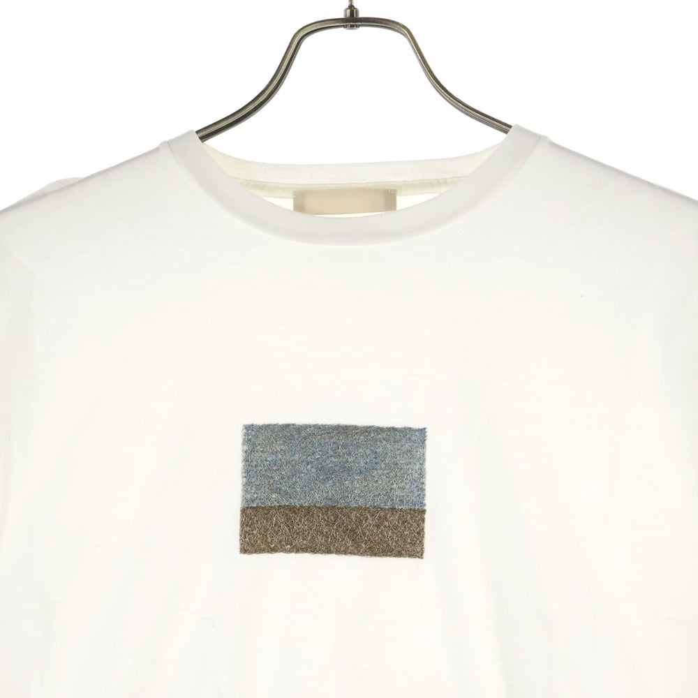 YOKE(ヨーク) 21SS MORANDI EMBROIDERED T-SHIRT モランディエンブロイダリー 半袖Tシャツ カットソー ホワイト YK21SS0217CS