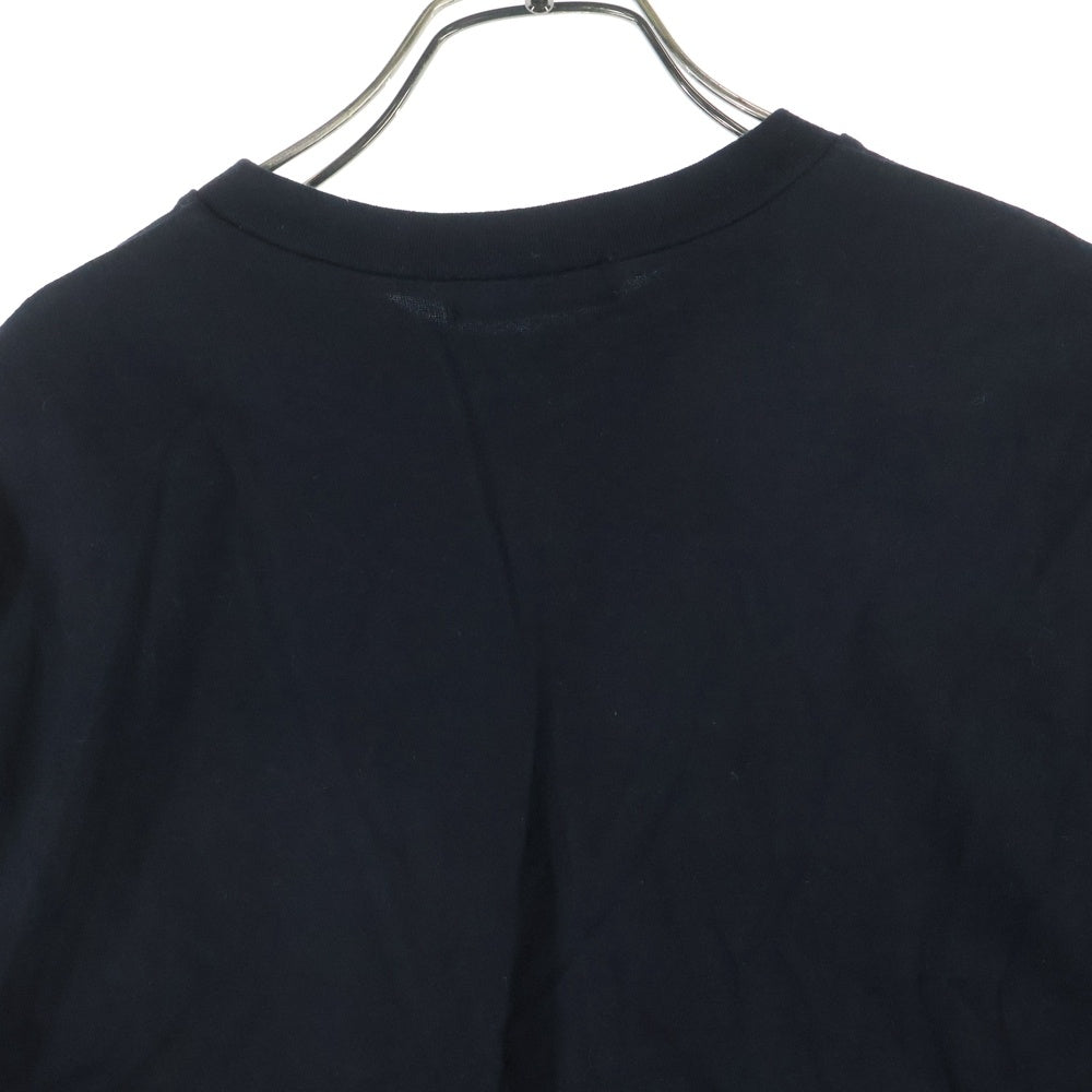 UNDERCOVER(アンダーカバー) SHINE LOGO PRINT シャインロゴ フロントプリント ショート丈 半袖Tシャツ カットソー ブラック UC1C1892
