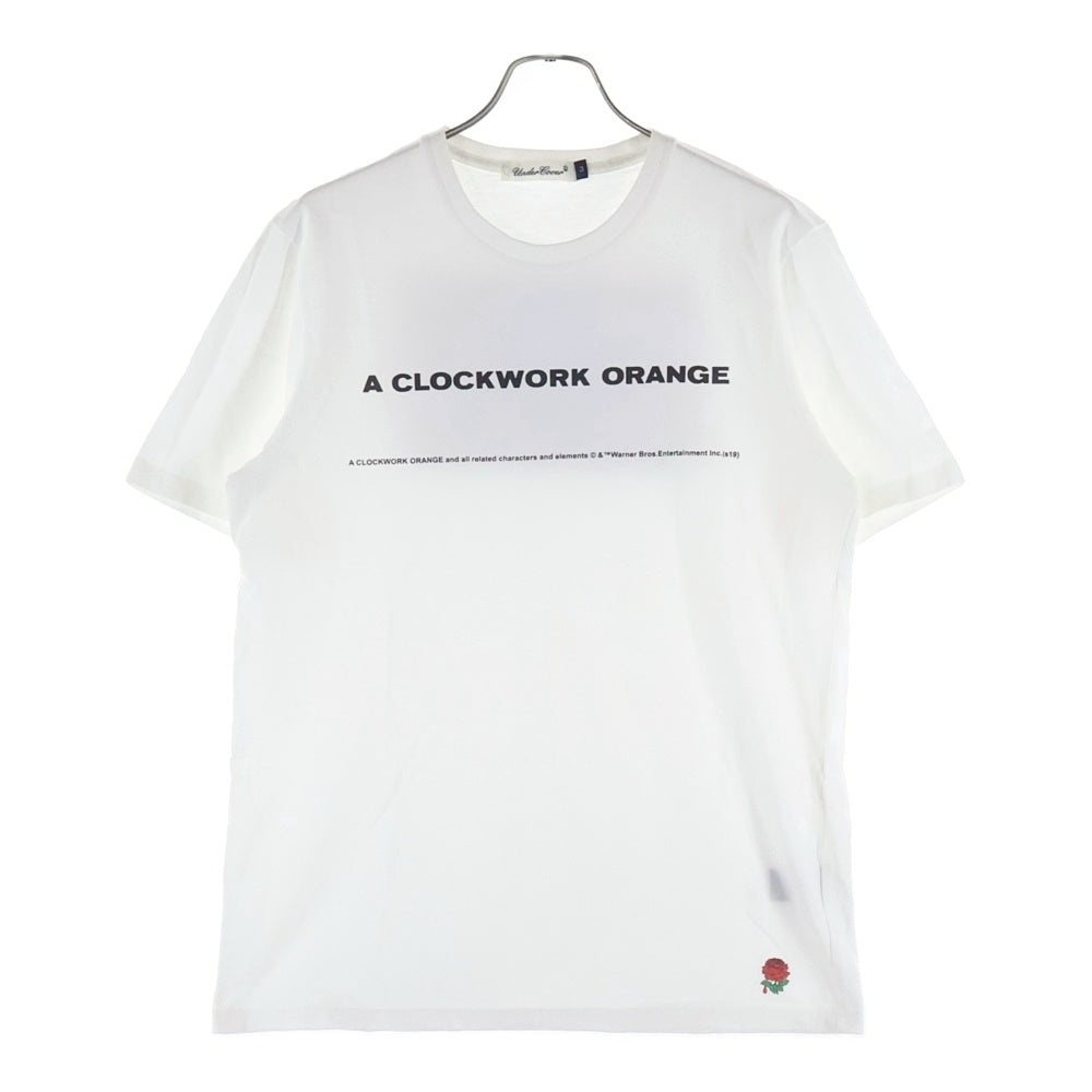 UNDERCOVER(アンダーカバー) ×A CLOCKWORK ORANGE アクロックワークオレンジ 両面プリント クルーネック 半袖Tシャツ カットソー ホワイト
