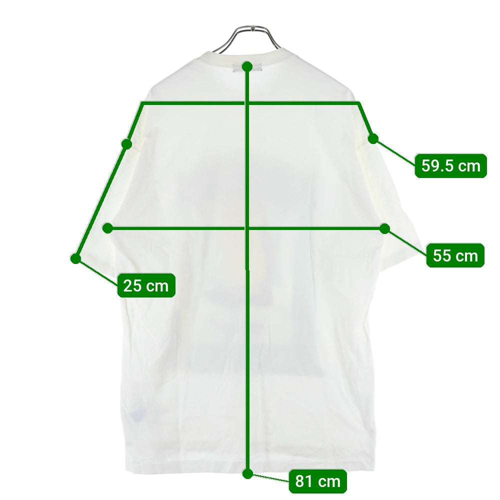 UNDERCOVER(アンダーカバー) 19SS Big Cat Tee ビッグキャット フロントプリント 半袖Tシャツ カットソー ホワイト UCW1892-1