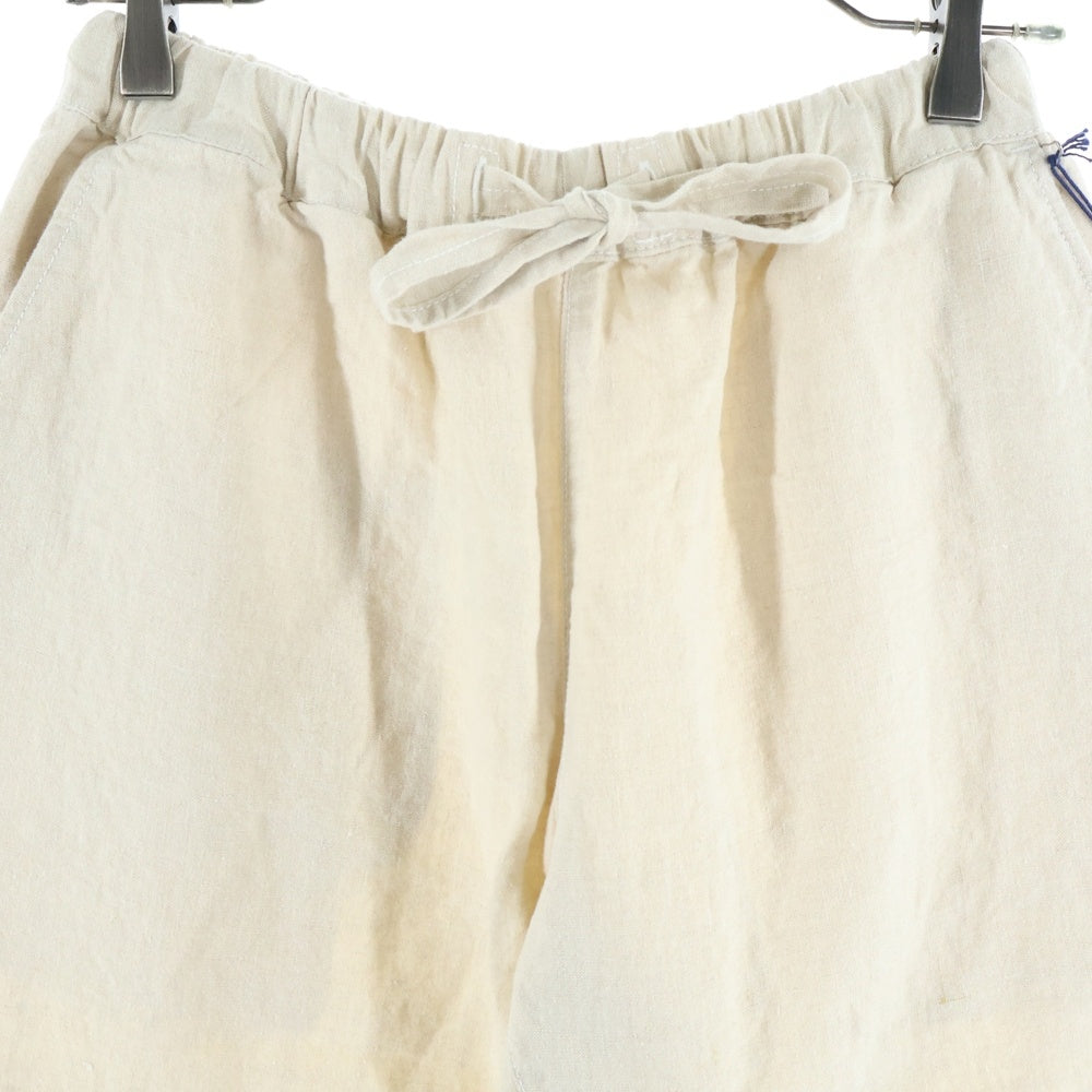 Porter Classic(ポータークラシック) VINTAGE LINEN PANTS ヴィンテージリネン ドローストリング パンツ ベージュ