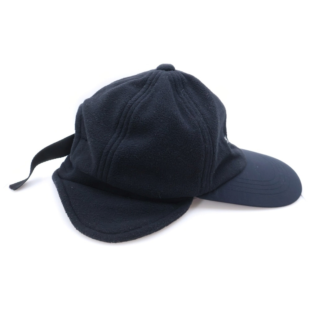SEDAN ALL-PURPOSE(セダン オールパーパス) 24AW Arch Logo Ear Flap Fleece Cap アーチロゴ イアーフラップ フリースキャップ 帽子 ブラック SD23F-CP05