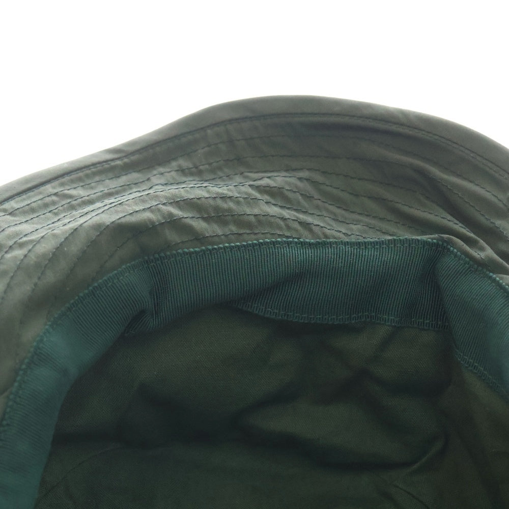 UNDERCOVER(アンダーカバー) 22SS ×KIJIMA TAKAYUKI キジマタカユキ タイプライターWブリムハット キャップ 帽子 カーキ UC1B4H02-1