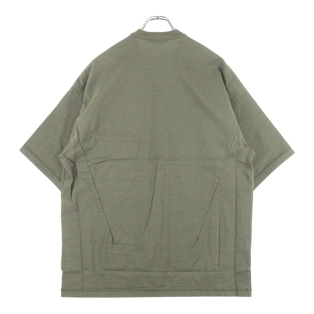 UNDERCOVER(アンダーカバー) 23AW トライバルフラシ PKBIGTEE 半袖ポケットTシャツ カットソー カーキ UP2C4805-1