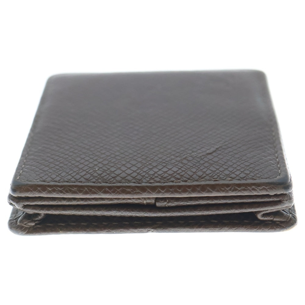 LOUIS VUITTON(ルイヴィトン) タイガ ポルトモネ ボワット グリズリー レザー コインケース ブラウン M30388 CT0045