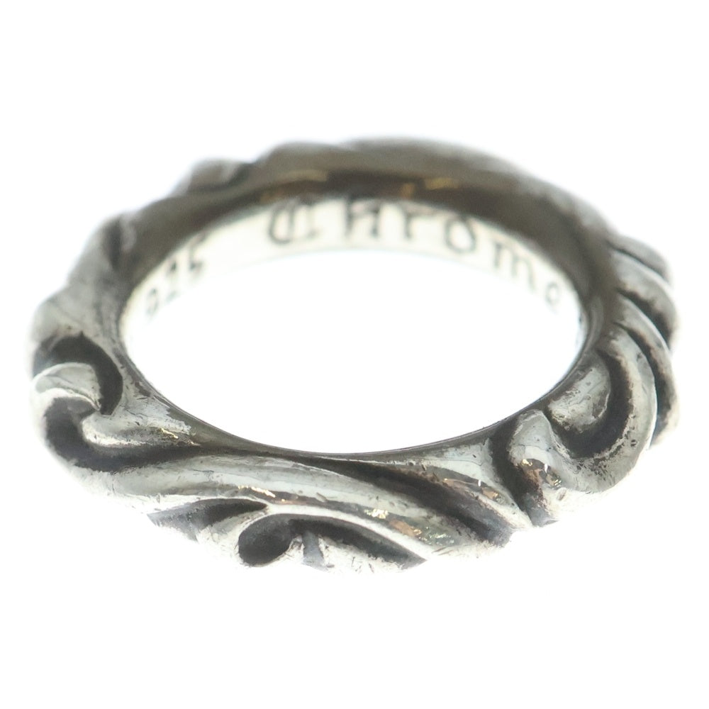 CHROME HEARTS(クロムハーツ) SCRL BAND スクロールバンド リング シルバー BCA351