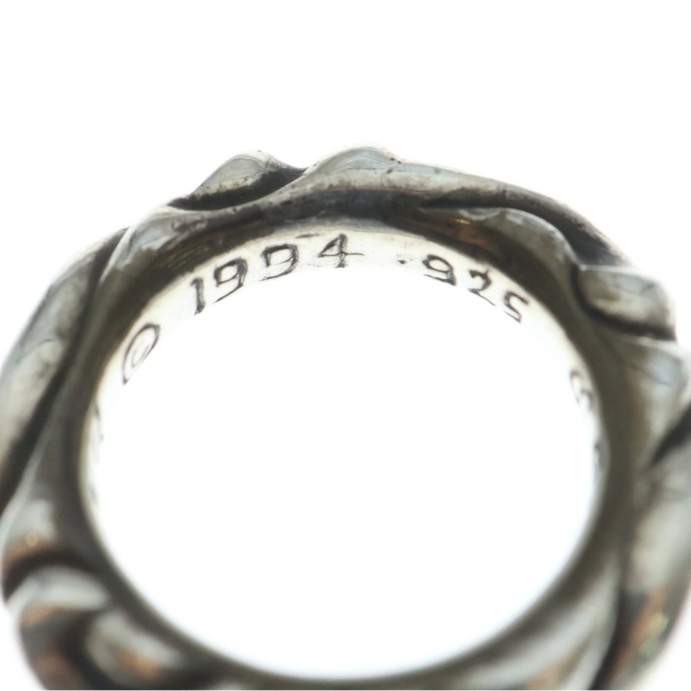 CHROME HEARTS(クロムハーツ) SCRL BAND スクロールバンド リング シルバー BCA351