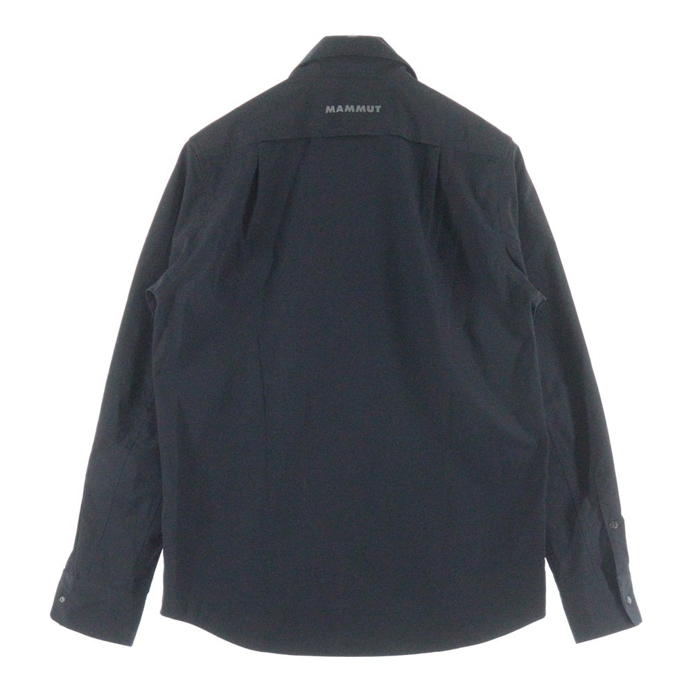 MAMMUT(マムート) セオン ロングスリーブ アジアンフィット シャツ ブラック 1015-01260