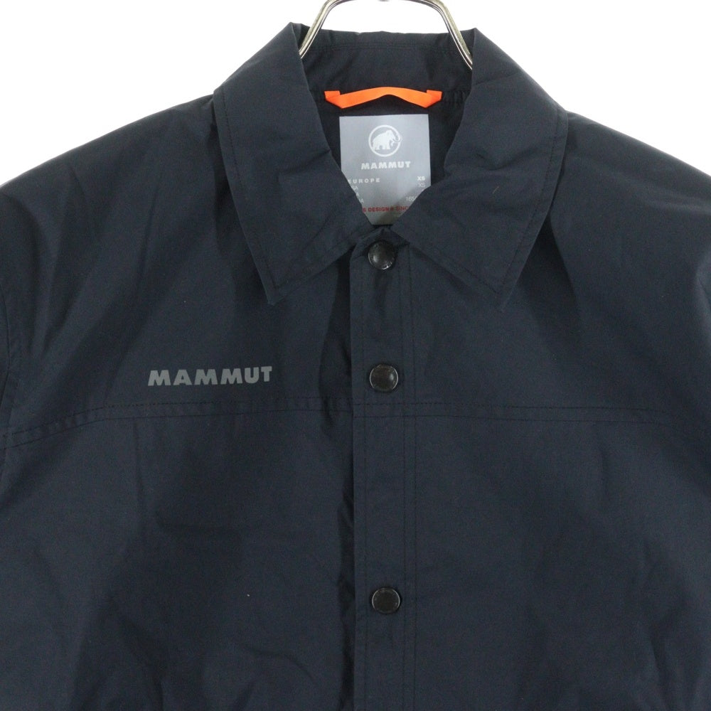 MAMMUT マムート ユーティリティ コーチジャケット ブラック 1012-00760 MAMMUT(マムート) ユーティリティ コーチジャケット ブラック 1012