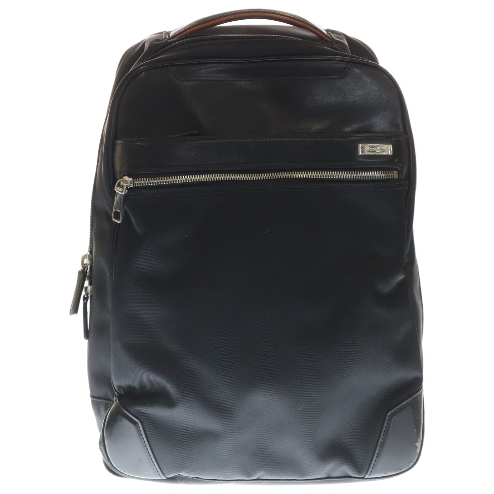 SAMSONITE(サムソナイト) エピッドプラス リュック レザー切り替え バックパック ブラック