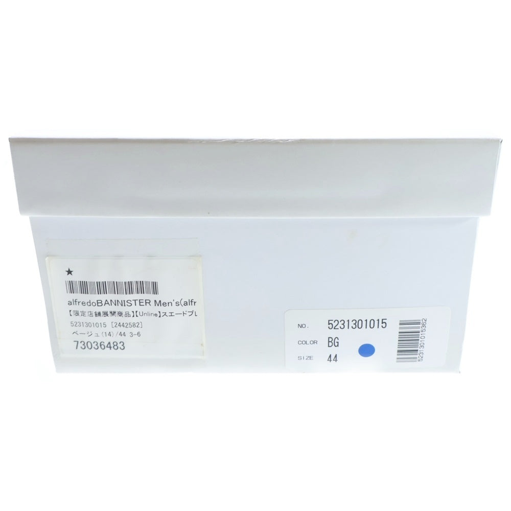 alfredoBANNISTER(アルフレッドバニスター) スウェード ドレスシューズ ベージュ 5231301015