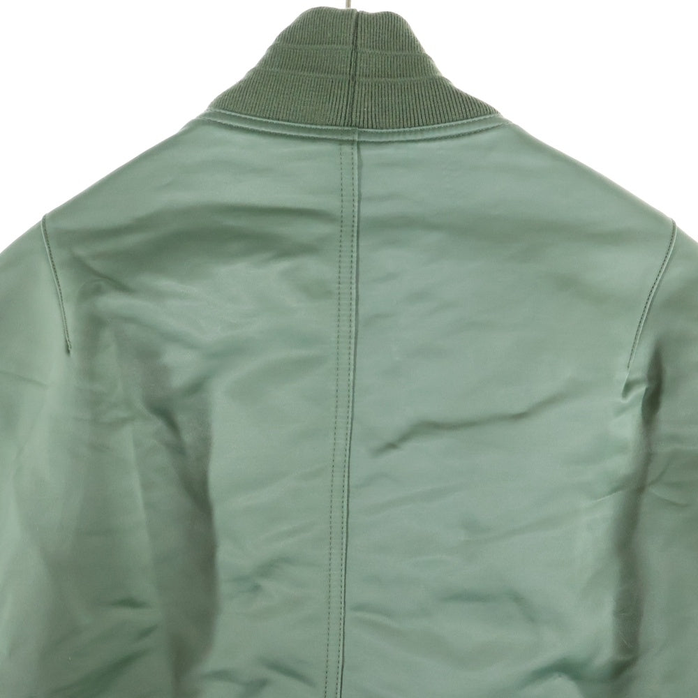 AMBUSH(アンブッシュ) 20AW MA-1 HYBRID BELTED ROBE JACKET エムエーワン ハイブリッド ベルトローブ ロング ボンバージャケット カーキ BMEA002F20FAB001