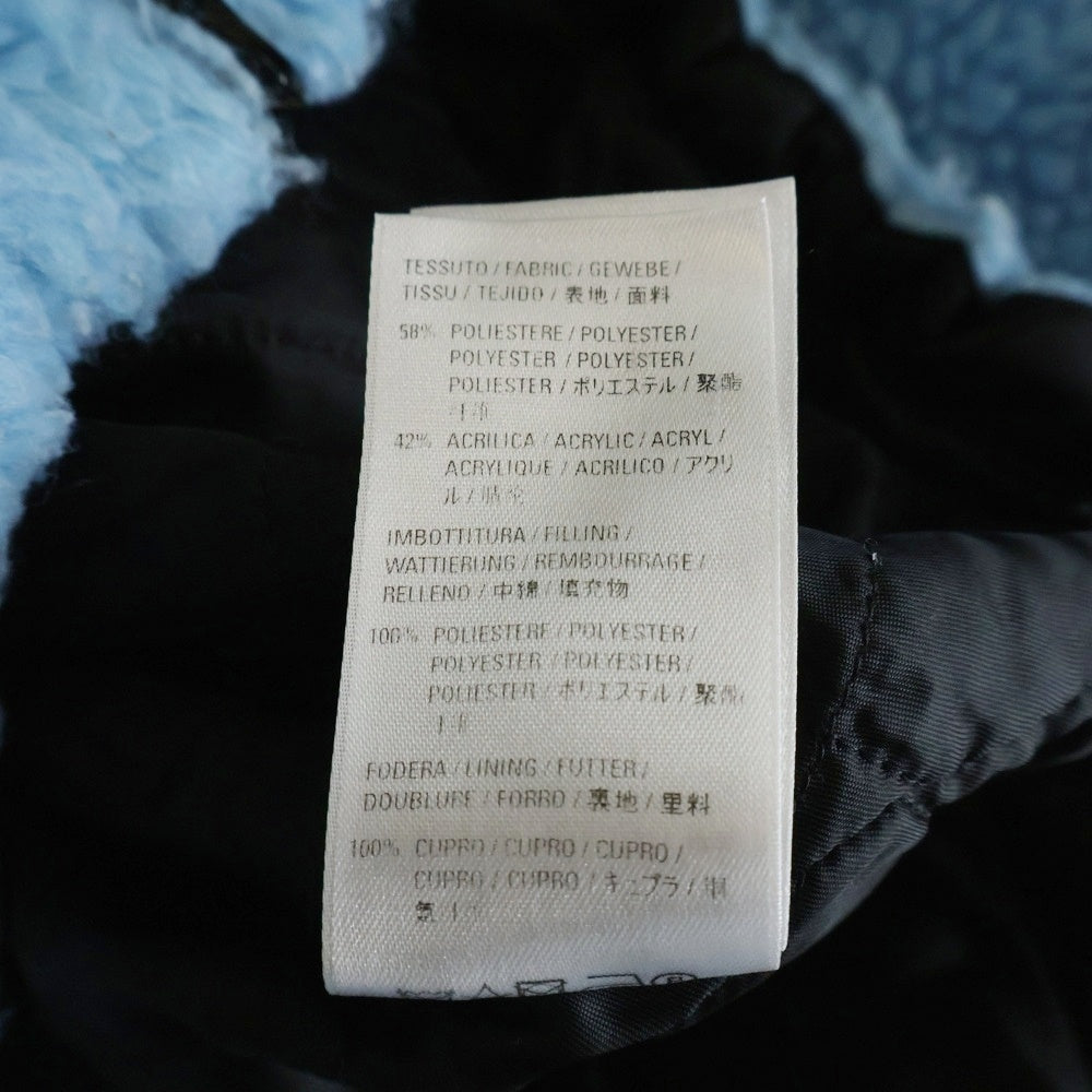 BALENCIAGA(バレンシアガ) BLUE ZIP UP BOA JACKET ダブルポケット