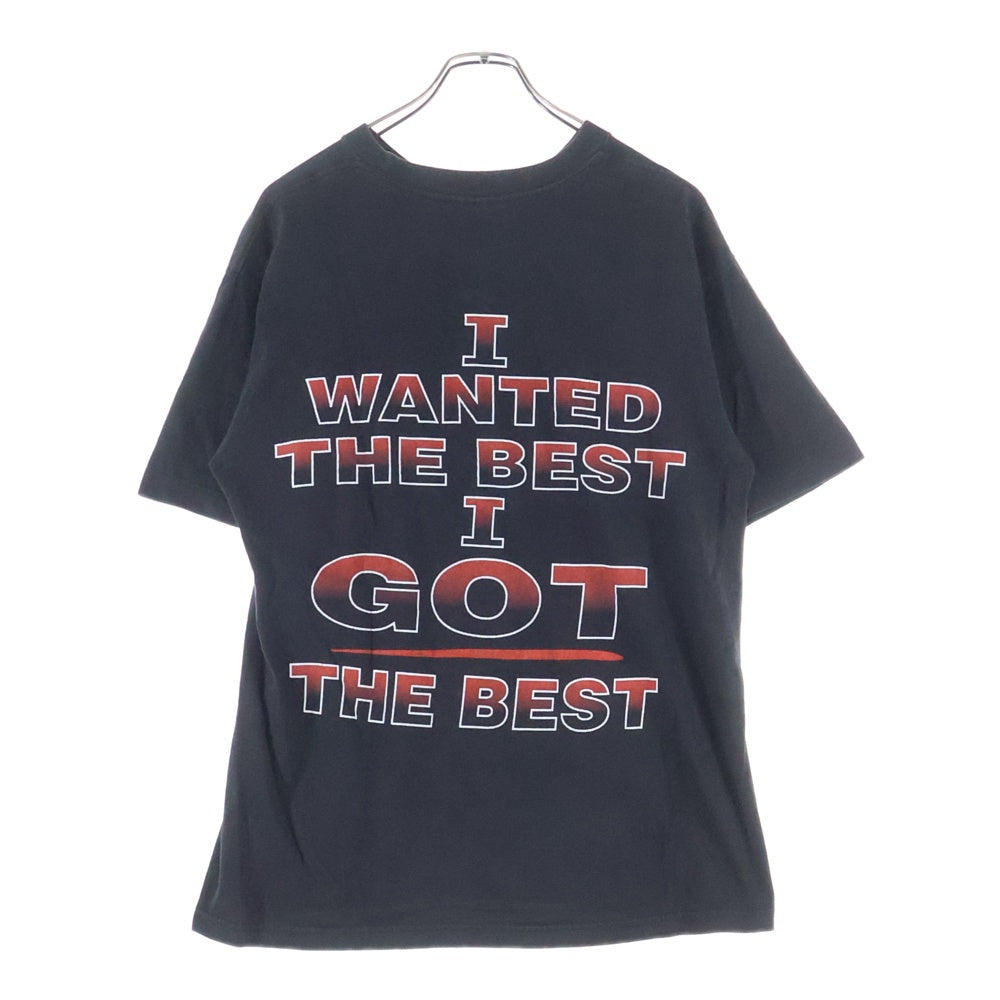 VINTAGE(ヴィンテージ) 90S KISS ALIVE WORLD WIDE 96-97 TOUR TEE キス アライブ ワールドワイド96-97ツアーTシャツ 半袖クルーネックカットカットソー ブラック