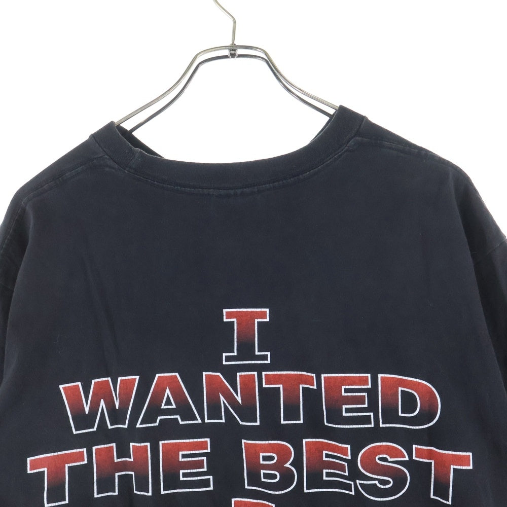 VINTAGE(ヴィンテージ) 90S KISS ALIVE WORLD WIDE 96-97 TOUR TEE キス アライブ ワールドワイド96-97ツアーTシャツ 半袖クルーネックカットカットソー ブラック