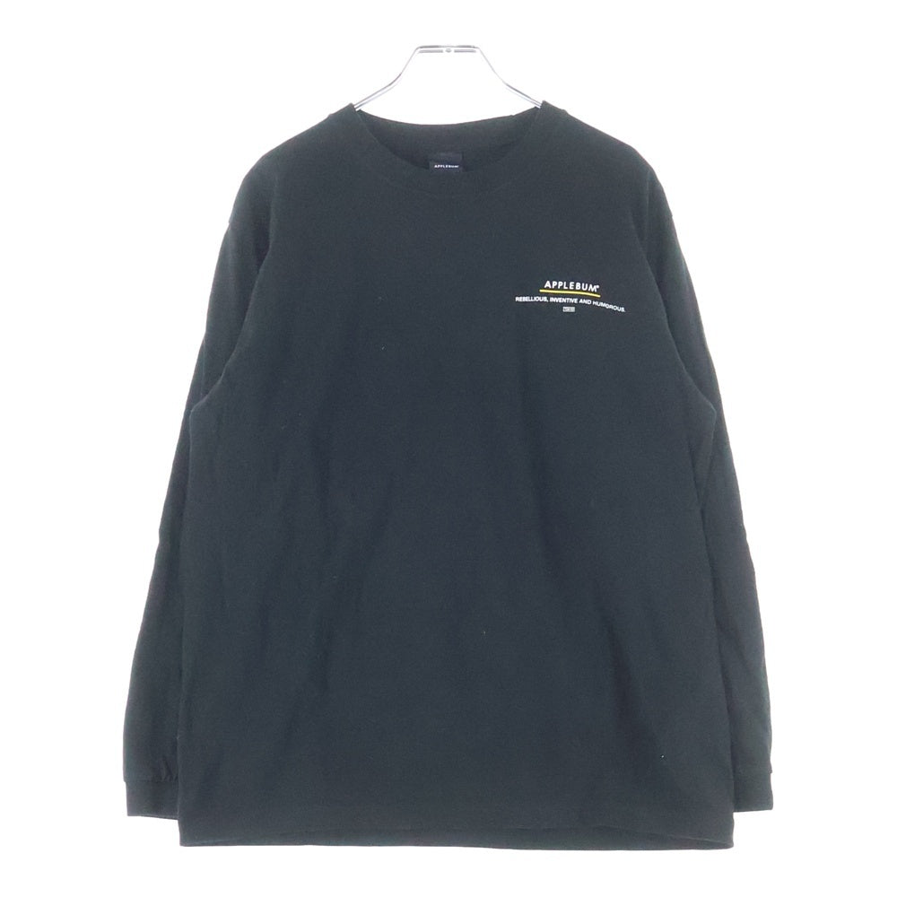 APPLEBUM(アップルバム) Doughboy ロングスリーブ Tシャツ 長袖 カットソー ブラック