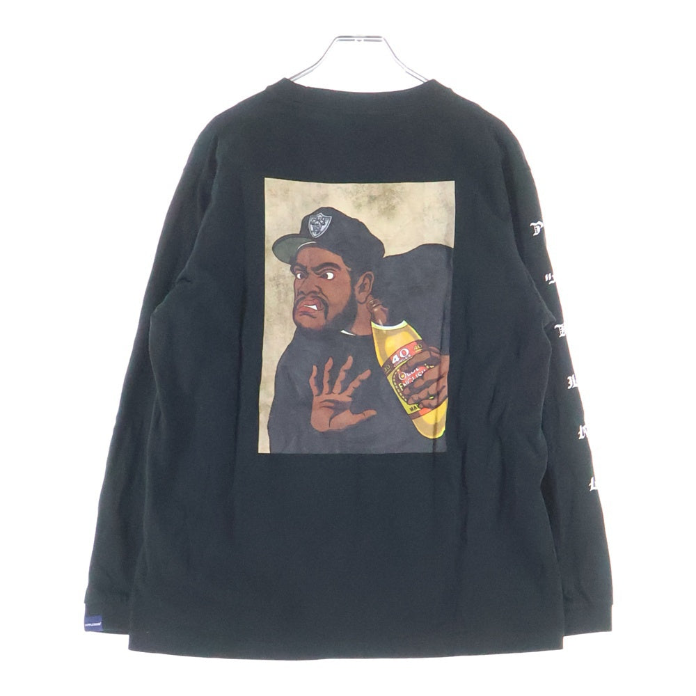 APPLEBUM(アップルバム) Doughboy ロングスリーブ Tシャツ 長袖 カットソー ブラック