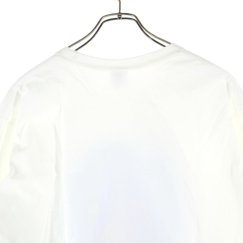SUPREME(シュプリーム) 21SS ×HYSTERIC GLAMOUR L/S Tee ヒステリックグラマー ロゴデザイン クルーネック カットソー 長袖Tシャツ ホワイト
